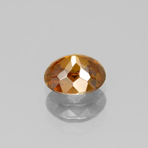 Esfalerita naranja natural de 1,08 ct, corte óvalo, SI
