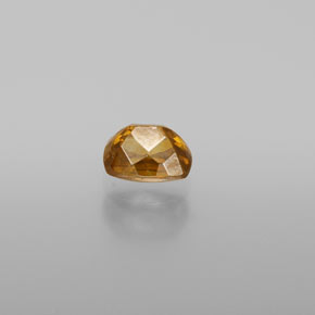 Esfalrita Dorado amarillo natural de 0.62 ct, Corte Cojín, VS
