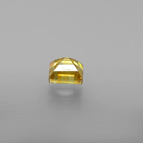 Esfalerita oro natural de 0,66 ct, cuadrado, VVS-VS