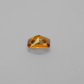 Esfalrita Dorado amarillo natural de 0.75 ct, corte esmeralda, VS