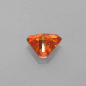 Esfalerita naranja natural de 1,01 ct, forma elegante, VS
