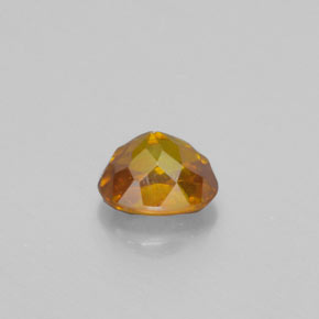 Esfalerita amarillo natural de 0,87 ct, corte óvalo, VS