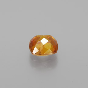 Esfalrita Dorado amarillo natural de 1.03 ct, Corte Cojín, VS