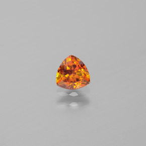 Esfalerita naranja natural de 0,49 ct, trillón, VS