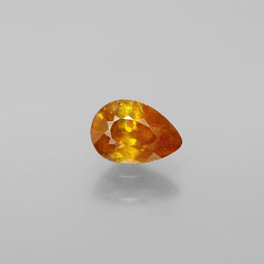 Esfalrita Dorado amarillo natural de 1.01 ct, En forma de pera, VS-SI