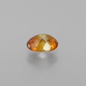 Esfalrita Dorado amarillo natural de 0.74 ct, Corte Óvalo, VS