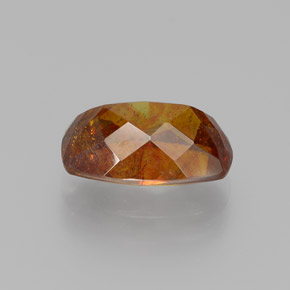 Esfalerita naranja natural de 3,48 ct, forma elegante, SI