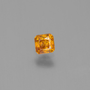 Esfalerita oro natural de 0,30 ct, corte esmeralda, VS