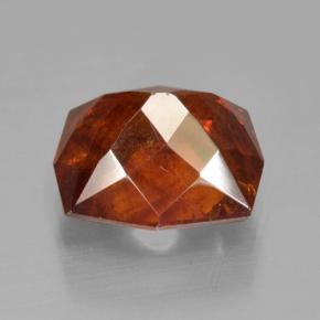 Esfalrita Naranja natural de 3.41 ct, corte esmeralda, VS-SI