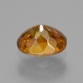 Esfalerita marrón natural de 0,67 ct, corte óvalo, VS-SI