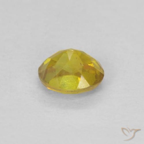 Esfalrita Naranja dorado natural de 0.28 ct, Ovalada, VS-SI