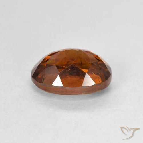 Esfalrita Medium Dark-Orange natural de 1.95 ct, Ovalada, VS-SI