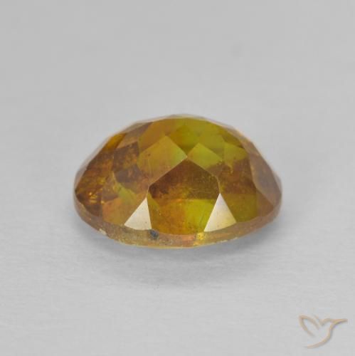 Esfalrita Oro natural de 2.05 ct, Ovalada, SI-I1