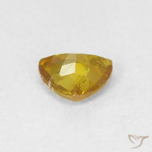 Esfalrita Amarillo medio natural de 0.53 ct, Trillón, SI-I1
