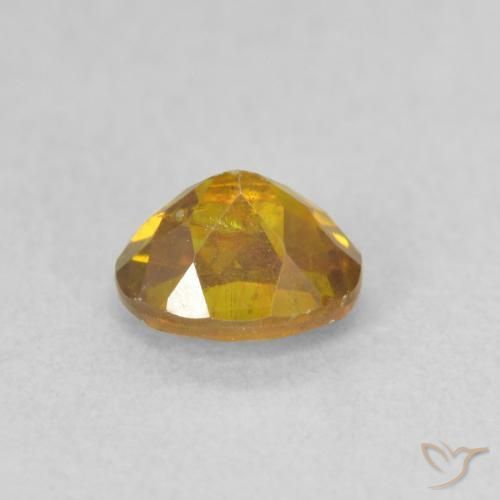 Esfalrita Oro natural de 0.85 ct, Ovalada, SI