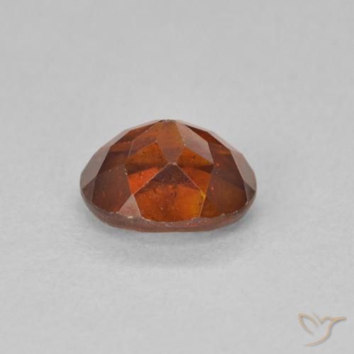 Esfalrita Naranja rojizo natural de 1.42 ct, Ovalada, SI