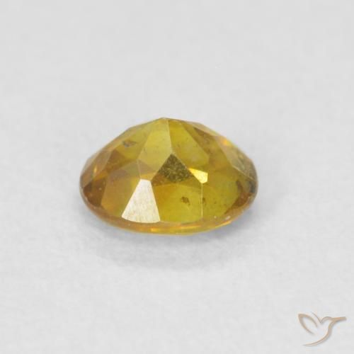 Esfalrita Dorado natural de 0.27 ct, Ovalada, VS-SI