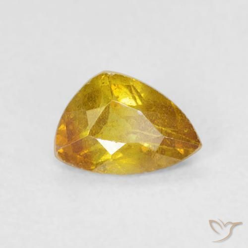 0.55ct Natural Amarillo dorado esfalerita, Elegante, SI