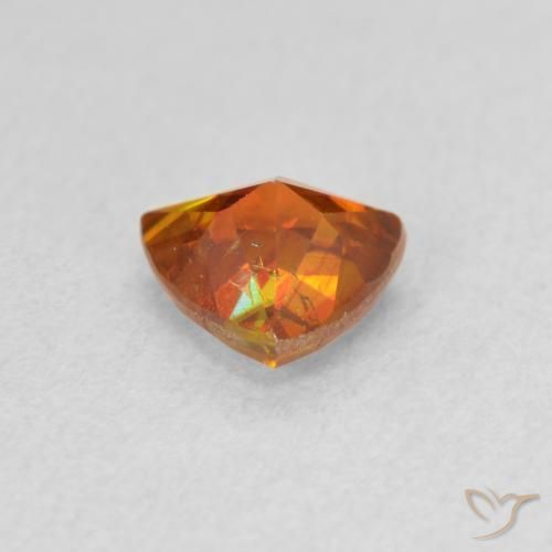 Esfalrita Naranja claro natural de 1.08 ct, Trillón, VS-SI