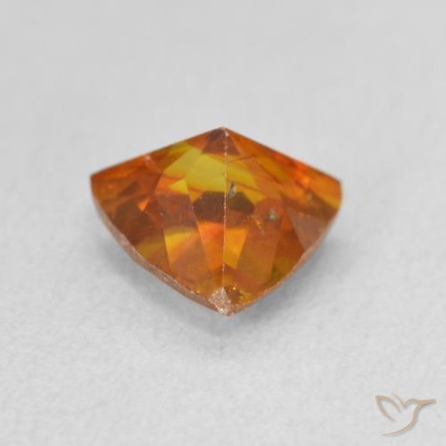 Esfalrita Naranja medio natural de 1.69 ct, Trillón, SI