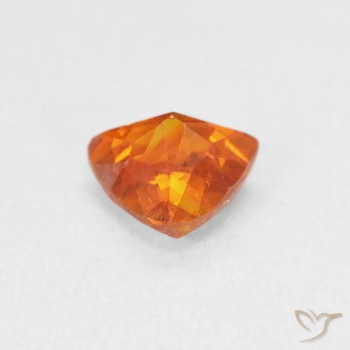 Esfalrita Naranja fuego natural de 0.97 ct, Trillón, SI