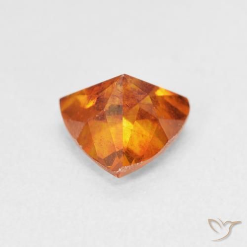 Esfalrita Naranja medio natural de 1.59 ct, Trillón, SI