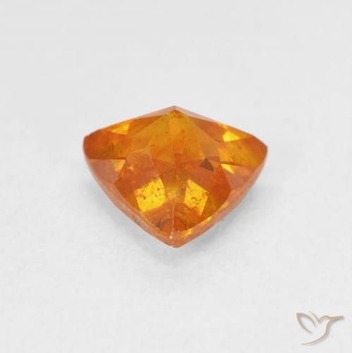 Esfalrita Naranja albaricoque natural de 1.67 ct, Trillón, SI