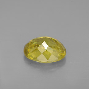 Esfena amarillo natural de 1,83 ct, corte óvalo, VS-SI