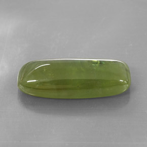 Esfena verde natural de 16,14 ct, transparente, transparente / translúcido
