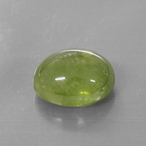 Esfena verde natural de 8,07 ct, transparente, transparente / translúcido