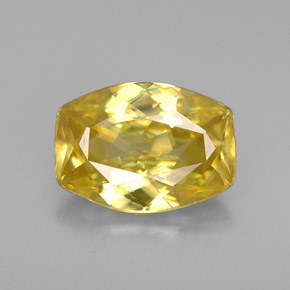 Esfena amarillo natural de 1,66 ct, forma elegante, VS-SI