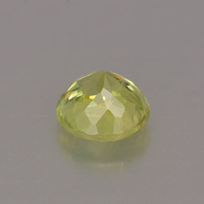Esfena multicolor natural de 0,76 ct, corte redondo, VS