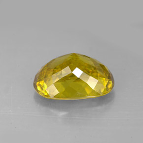 Esfena multicolor natural de 5,61 ct, corte óvalo, VVS