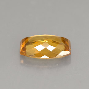 Esfena naranja natural de 1,49 ct, forma elegante, VS
