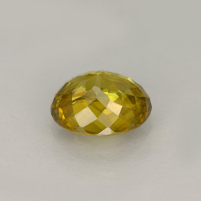 Esfena Multicolor natural de 1.21 ct, Corte Óvalo, VVS-VS