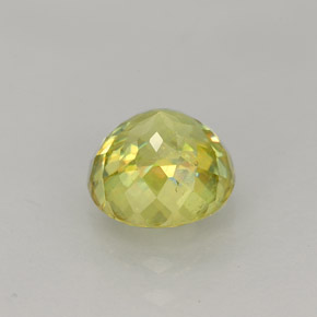 Esfena Dorado verdoso natural de 1.45 ct, Corte Redondo, VS