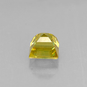 Esfena amarillo natural de 0,35 ct, cuadrado, VS