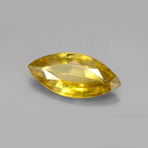 Esfena Multicolor natural de 3.21 ct, Marquesa, VS