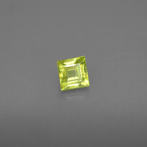 Esfena verde natural de 0,45 ct, cuadrado, VS