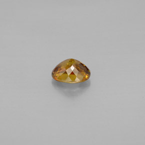 Esfena multicolor natural de 1,29 ct, corte óvalo, VS