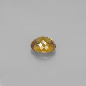 Esfena amarillo natural de 1,50 ct, corte óvalo, VS
