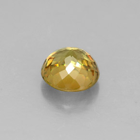 Esfena Multicolor natural de 0.81 ct, Corte Redondo, VS