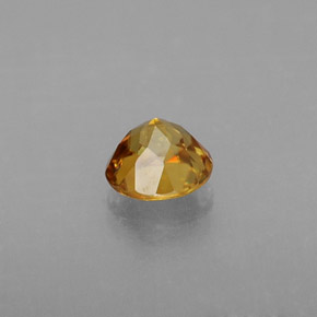 Esfena Dorado amarillo natural de 0.39 ct, Corte Redondo, VVS-VS