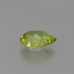 Esfena Verde claro natural de 1.73 ct, En forma de pera, VS