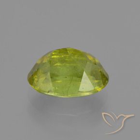 esfena Verde claro natural de 2.31 ct, Ovalada, SI