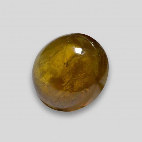 Esfena Marrón dorado natural de 2.78 ct, Corte Óvalo, Transparente