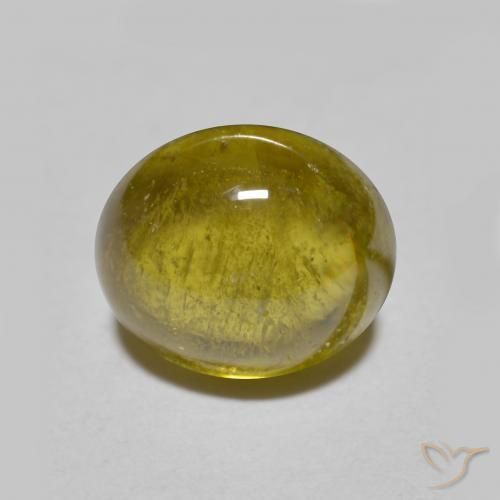 2.68ct Natural Medium Golden Brown esfena, Ovalada, Translúcido