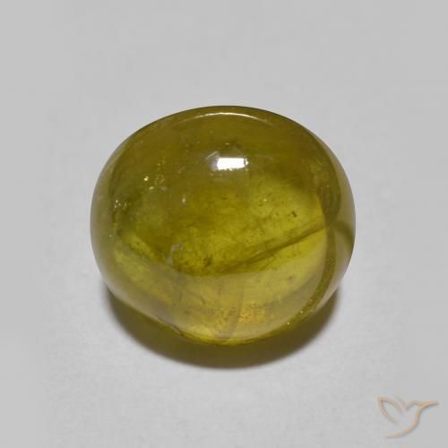 2.99ct Natural Marrón dorado esfena, Ovalada, Translúcido