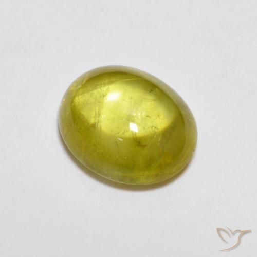 2.21ct Natural Pineapple yellow esfena, Ovalada, Transparente