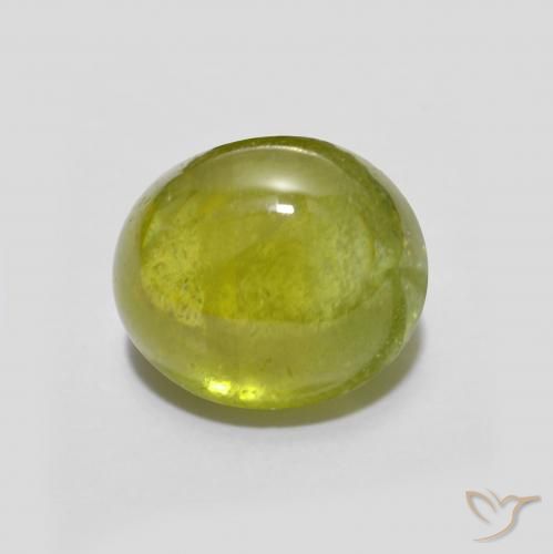 2.41ct Natural Amarillo medio esfena, Ovalada, Transparente